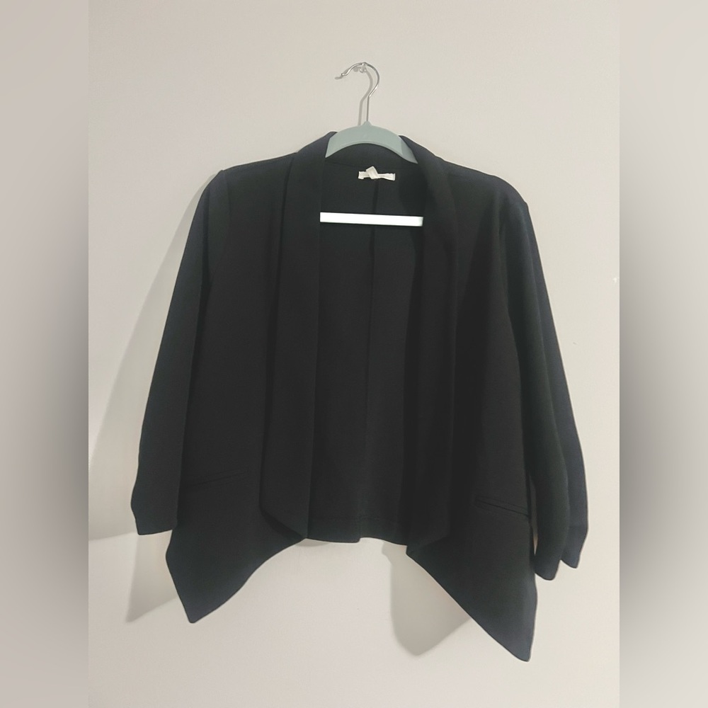 Maurices Black Draped Blazer